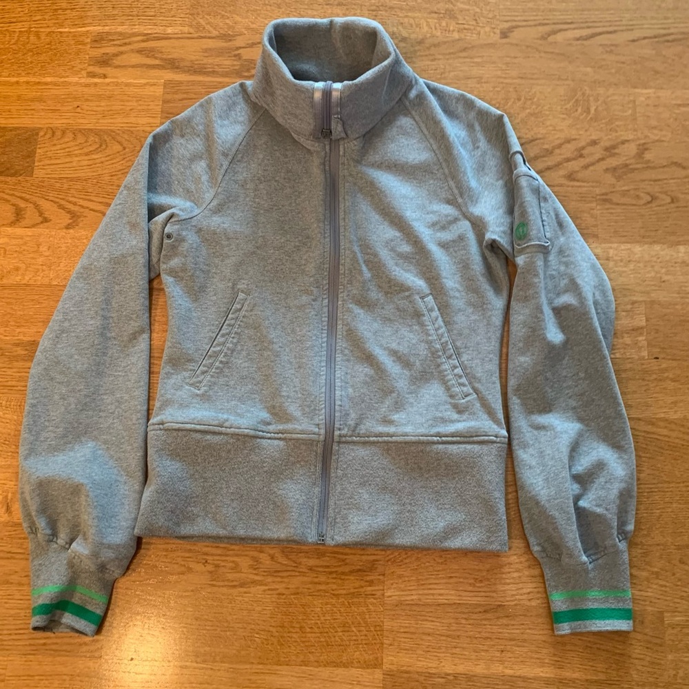 Vintage Lululemon Grey Hoodie Size Small